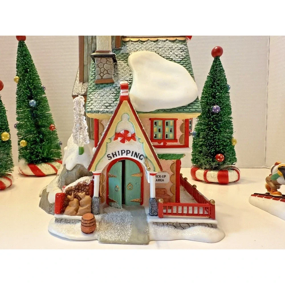 Department 56‎ Sweet Rock Candy Co Complete North Pole Series 56725 w Candy Road - Picture 2 of 16